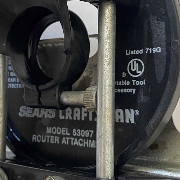 Sears Craftsman Router Attachment Model 3097 - Picture 6 of 6